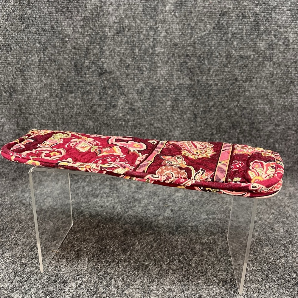 Vera Bradley Piccadilly Plum Curling & Flat Iron Hot Tool Cover Slip In Case